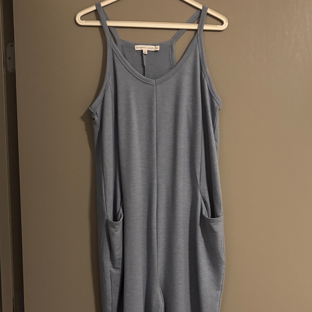 Blue Jumpsuit Overalls